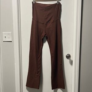 Beyond the Bump Chocolate Brown High-Waisted Leggings